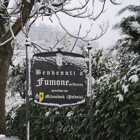 Locanda Il Falco Nero Fumone Eksteriør billede