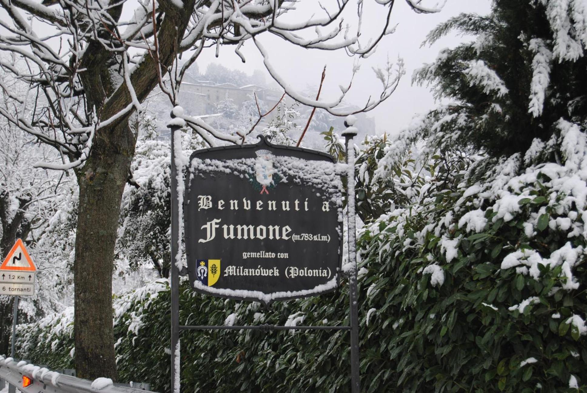 Locanda Il Falco Nero Fumone Eksteriør billede
