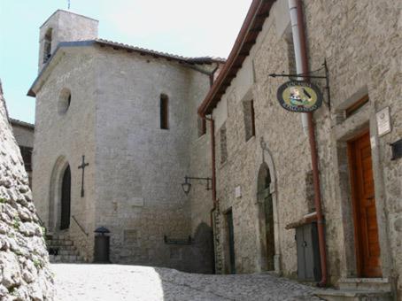 Locanda Il Falco Nero Fumone Eksteriør billede
